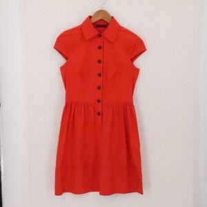 Martin + Osa Cap Sleeve Shirtdress Womens Size 2 Business Casual Shirtwaist